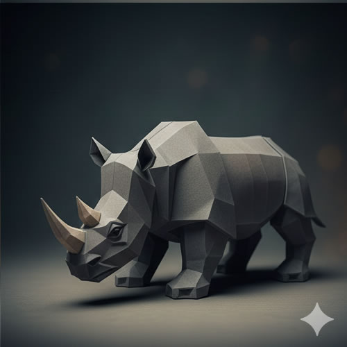 charging rhino
